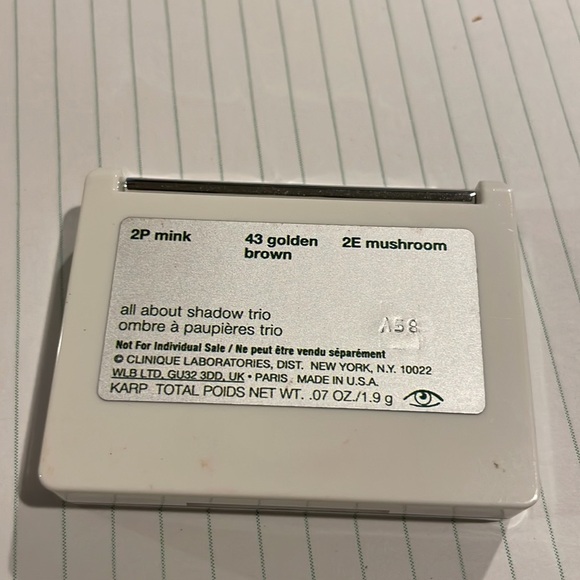 Vintage Clinique all about shadow trio - Picture 3 of 4